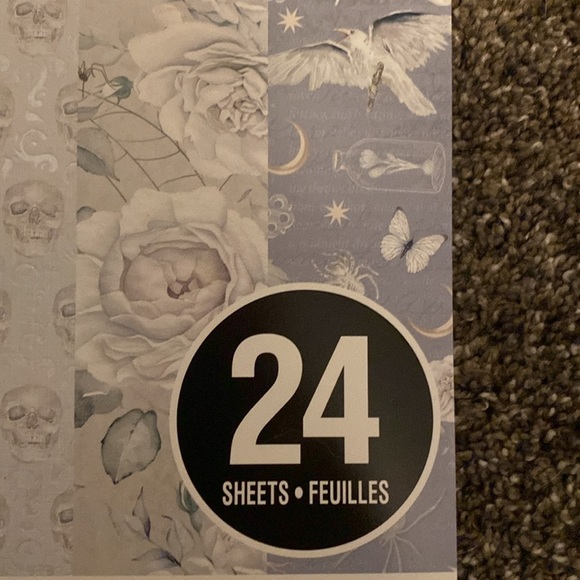 Recollections Halloween Haunted Forest Paper Pad 12 Designs 24 Sheets 12x12 NEW - Picture 4 of 4